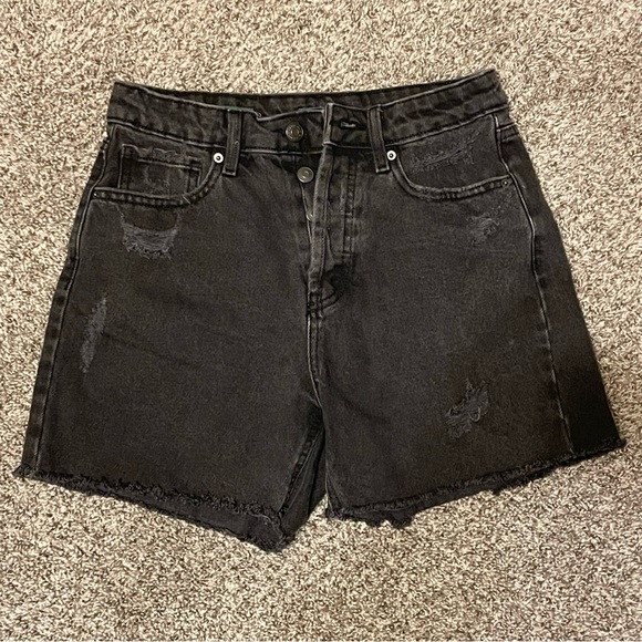 Women’s Wild Fable Black Denim Shorts - Picture 1 of 3